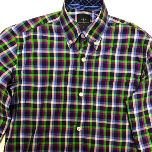 Boys Tailor Byrd Button Down Shirt - Picture 3 of 4